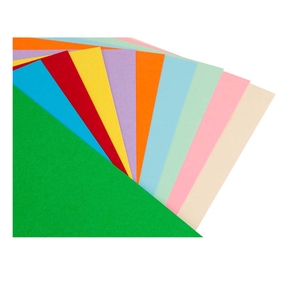 100 fogli, A3 120 g/m² Fogli Colorati Carta Colorata - 10 Colori