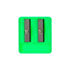 Temperamatite doppio in plastica (verde)