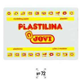 Jovi Plasticine nº 72 350 g (Bianco)